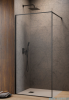 Radaway Modo F II Brushed GunMetal kabina Walk-in 115x2010cm Szczotkowany Grafit szkło przejrzyste 10409115-92-01